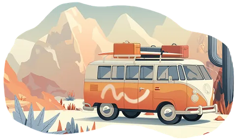 Illustration de l'offre Itinéraire sur mesure - Un Road-trip clé en main pour partir en toute liberté