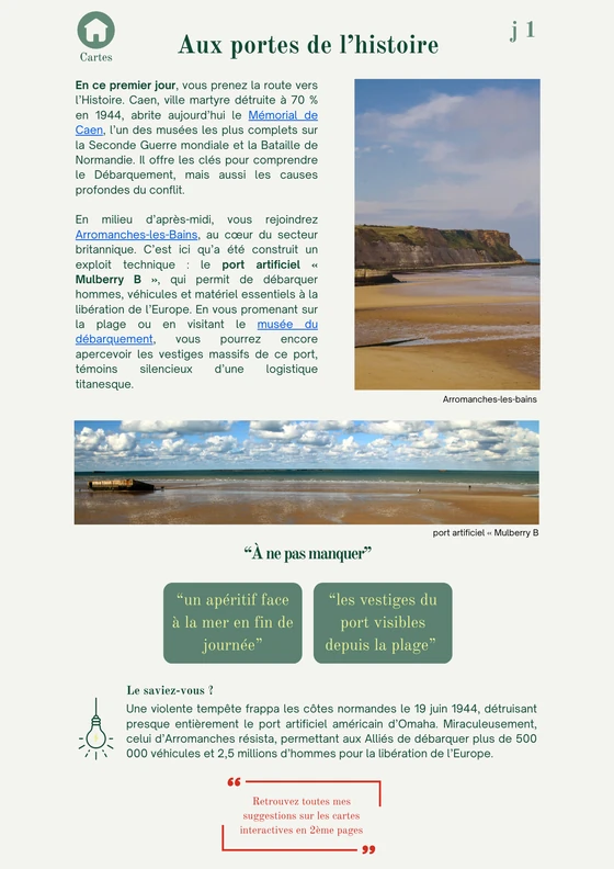 Normandie : Au cœur du D-Day – page intérieure