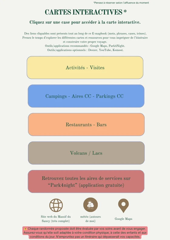 Au cœur des volcans d'Auvergne – page intérieure 1